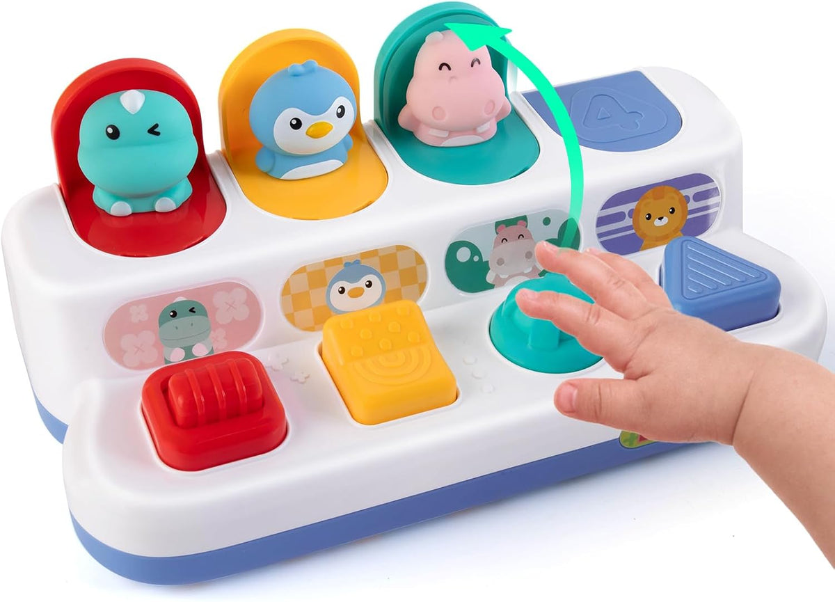 Tovol Zerky Montessori Cause & Effect Toy 12-18M - Animal Figure