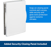 PetSafe Extreme Weather Plastic Pet Door - Plastic Pet Door / Small (Pack of 4) - image 2