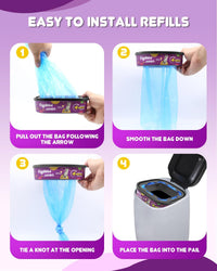 Cat Litter Refill Bags, Jumbo Size, 7-Layer EVOH Odor Barrier - 1 Count (Pack of 3) - image 3
