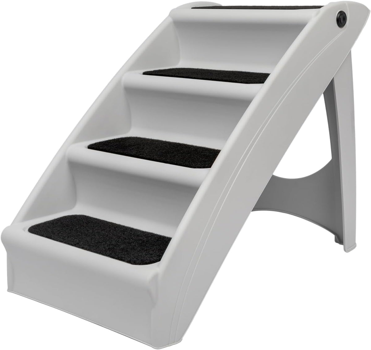 PetSafe CozyUp Folding Dog Stairs - Sofa - 20 Inches Tall / Gray