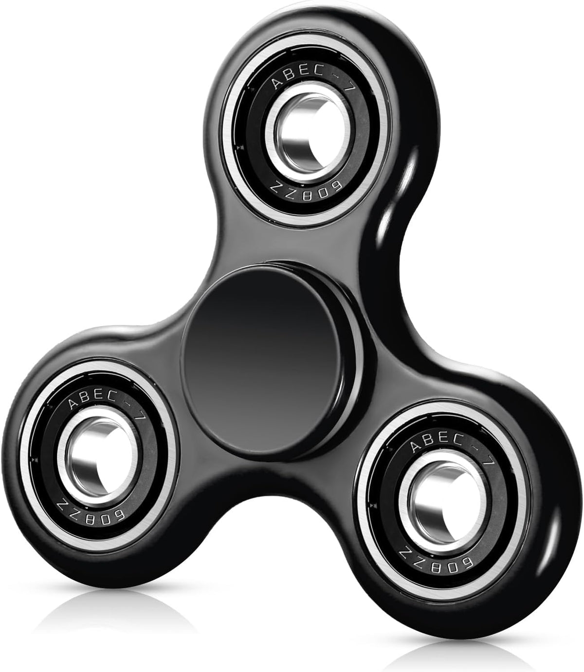 SCIONE Fidget Spinner Toy 1 Pack - Black