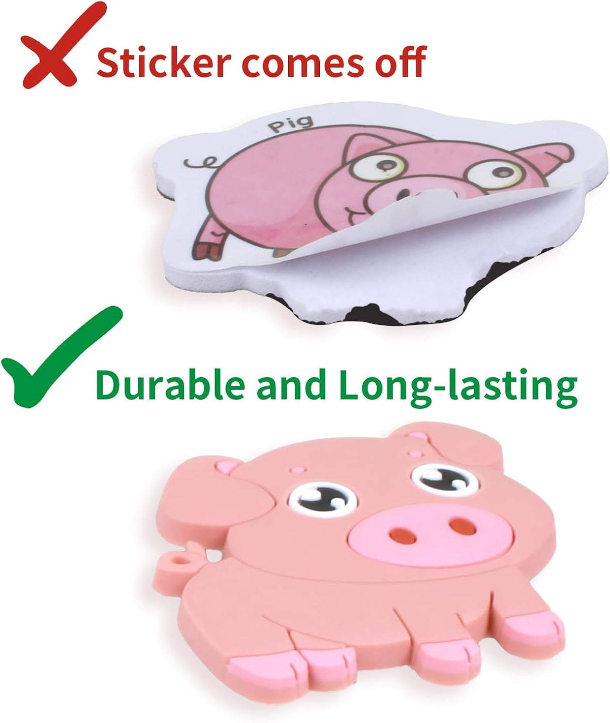 SUPINEEDO Refrigerator Magnets for Kids - Farm - image 3