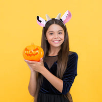 WILLBOND 3-pack plush cow ears headbands with horns for costumes - view 10