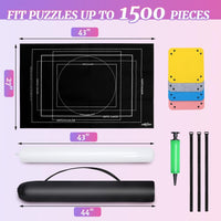 Puzzle Mat Roll Up for 1500 Pieces - image 3