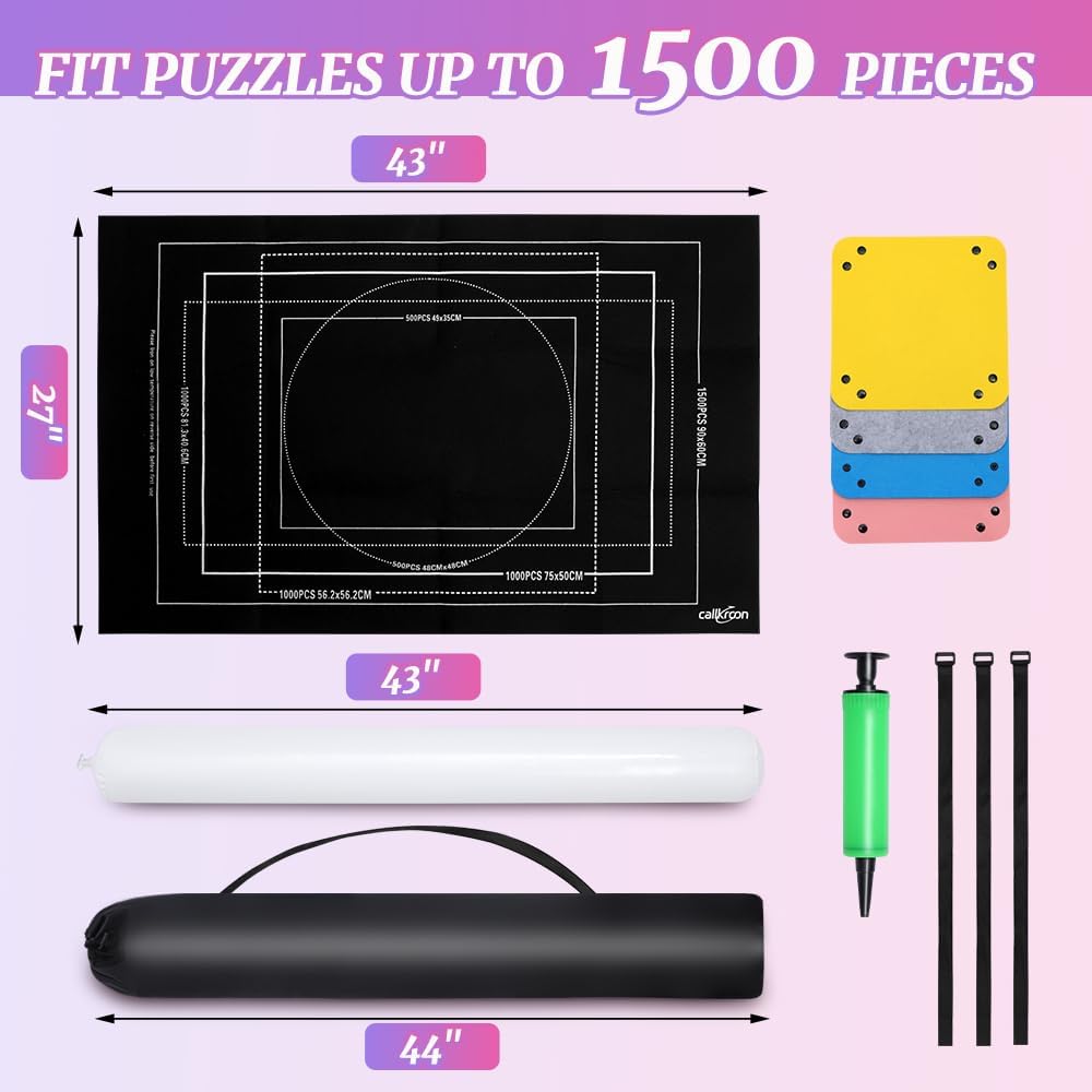 Puzzle Mat Roll Up for 1500 Pieces - image 3