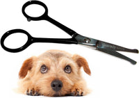 Tiny Trim 4.5" Ball-Tipped Scissor for Dog - Tiny Trim Safety Scissor / Black