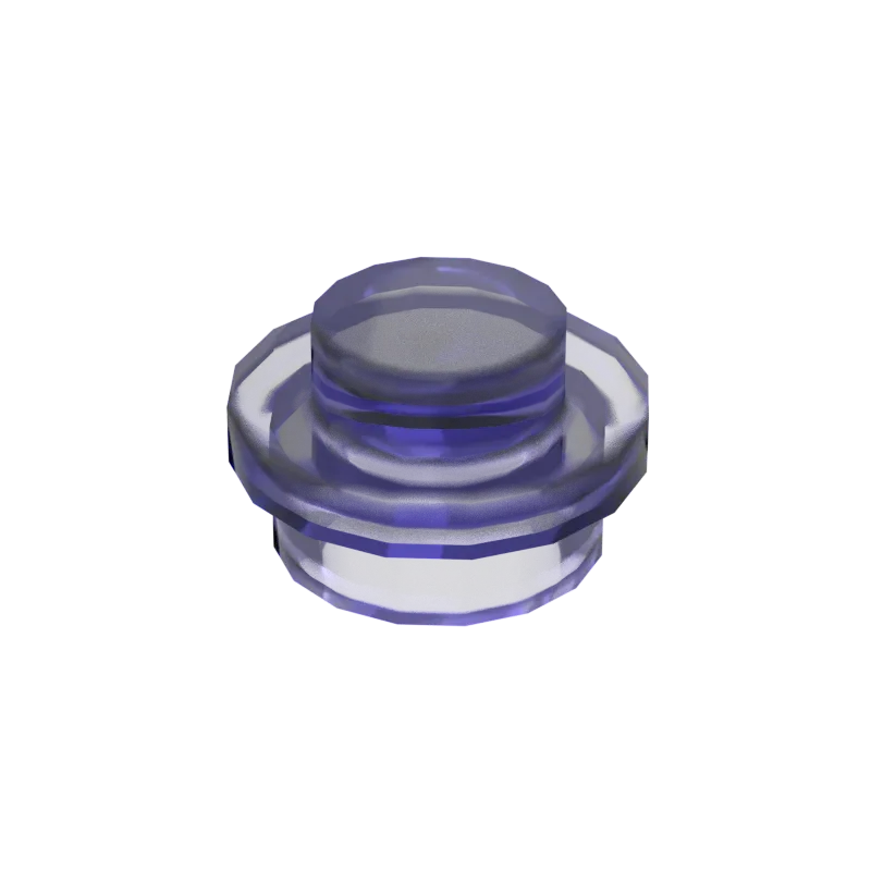 Transparent Purple 4073 1x1 Round Plate Brick – Choose Quantity – LEGO® Compatible Bulk Lot - BIG FRENCHIES