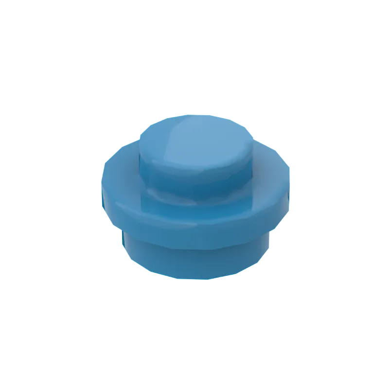 Dark Azure 4073 1x1 Round Plate Brick – Choose Quantity – LEGO® Compatible Bulk Lot - BIG FRENCHIES
