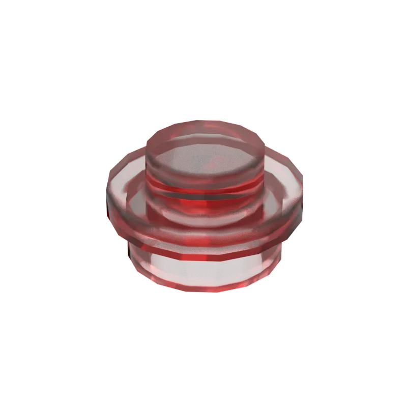 Transparent Red 4073 1x1 Round Plate Brick – Choose Quantity – LEGO® Compatible Bulk Lot - BIG FRENCHIES