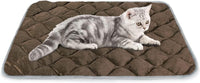 Self Warming Cat Bed Self Heating Cat Mat Thermal Pet Bed Mat - Coffee / 27.6"L x 18.8"W x 0.5"Th
