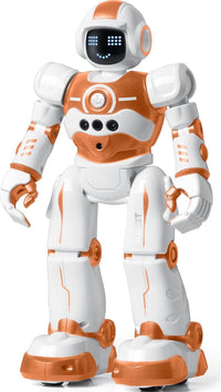 Robot Toys for Kids, Rechargeable Remote & Gesture Control Robots – Fun for Kids & Family - Orange