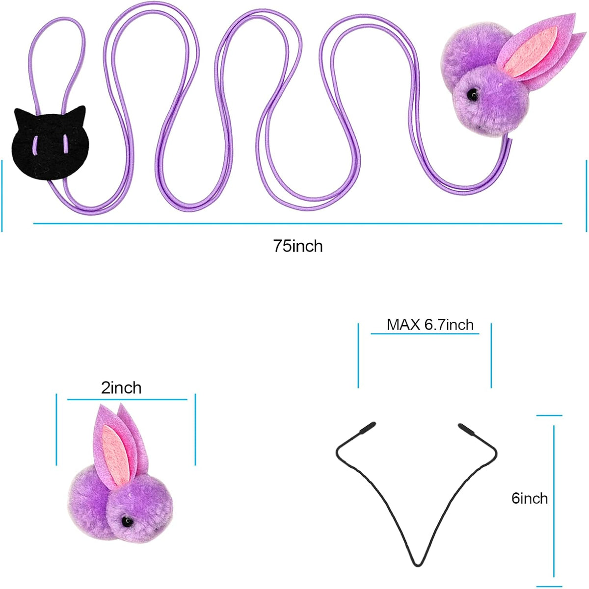 ZPH Cat Toys Interactive for Indoor Cats - SET D - image 4