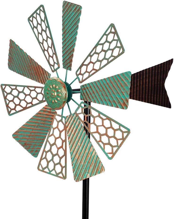 Viveta Wind Spinners Outdoor - Green-a