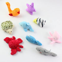 RIY 10Pcs Story Time Finger Puppets - Sea Animal - image 2