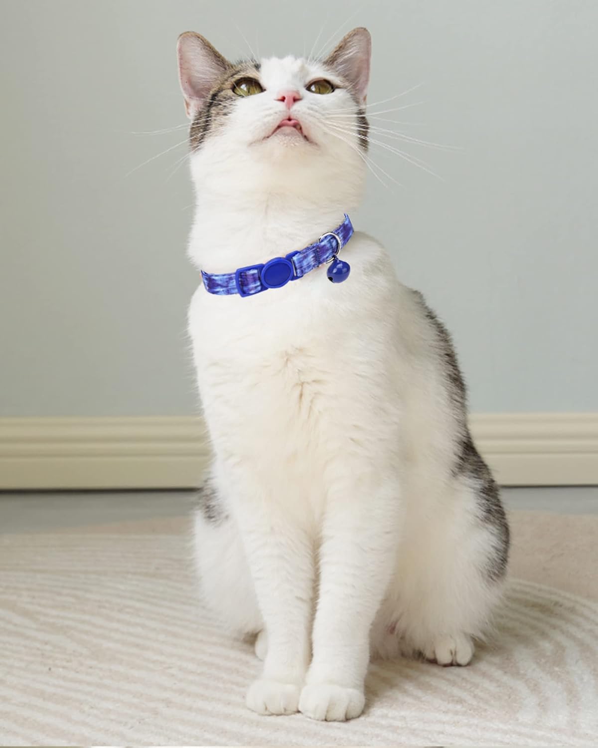 SOLMOONY Cute Cat Collar for Girl Boy - Starry Sky - image 2