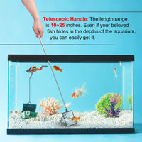 DaToo 3 Inch Aquarium Fish Net for Betta Fish Tank Nano Nylon Net - 6 Inch - image 4