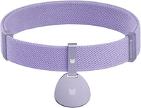 Safety Cat Collar and ID Tag Set - Elastic Quick Release Non Breakaway Personalized Anodized Aluminum Engraved Pet Name Tag, Lightweight for Kitten Small Large Cats