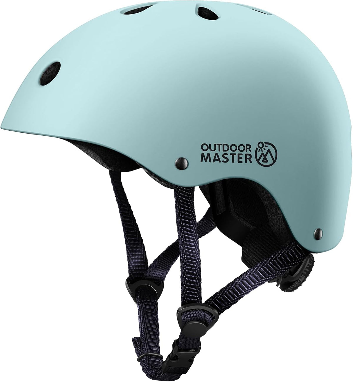 OutdoorMaster Kids Bike Helmet, Adjustable for Cycling & Skating – Fun for Kids & Family - Matte Mint / Medium: 20.5-21.7 in. / 52-55 cm