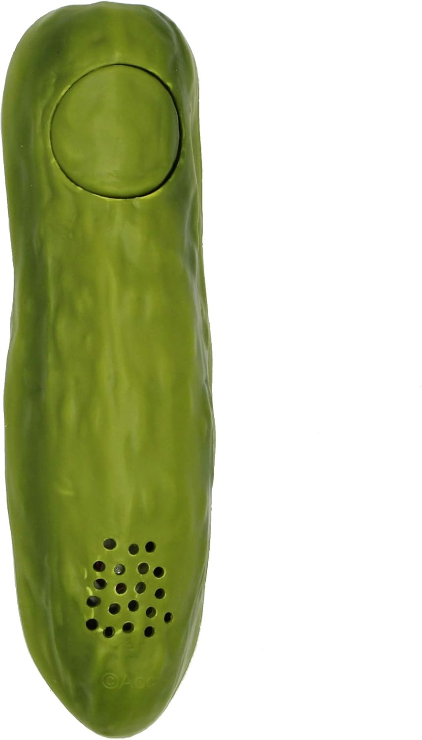Archie McPhee Yodeling Pickle musical toy, multi-colored novelty gift - view 2
