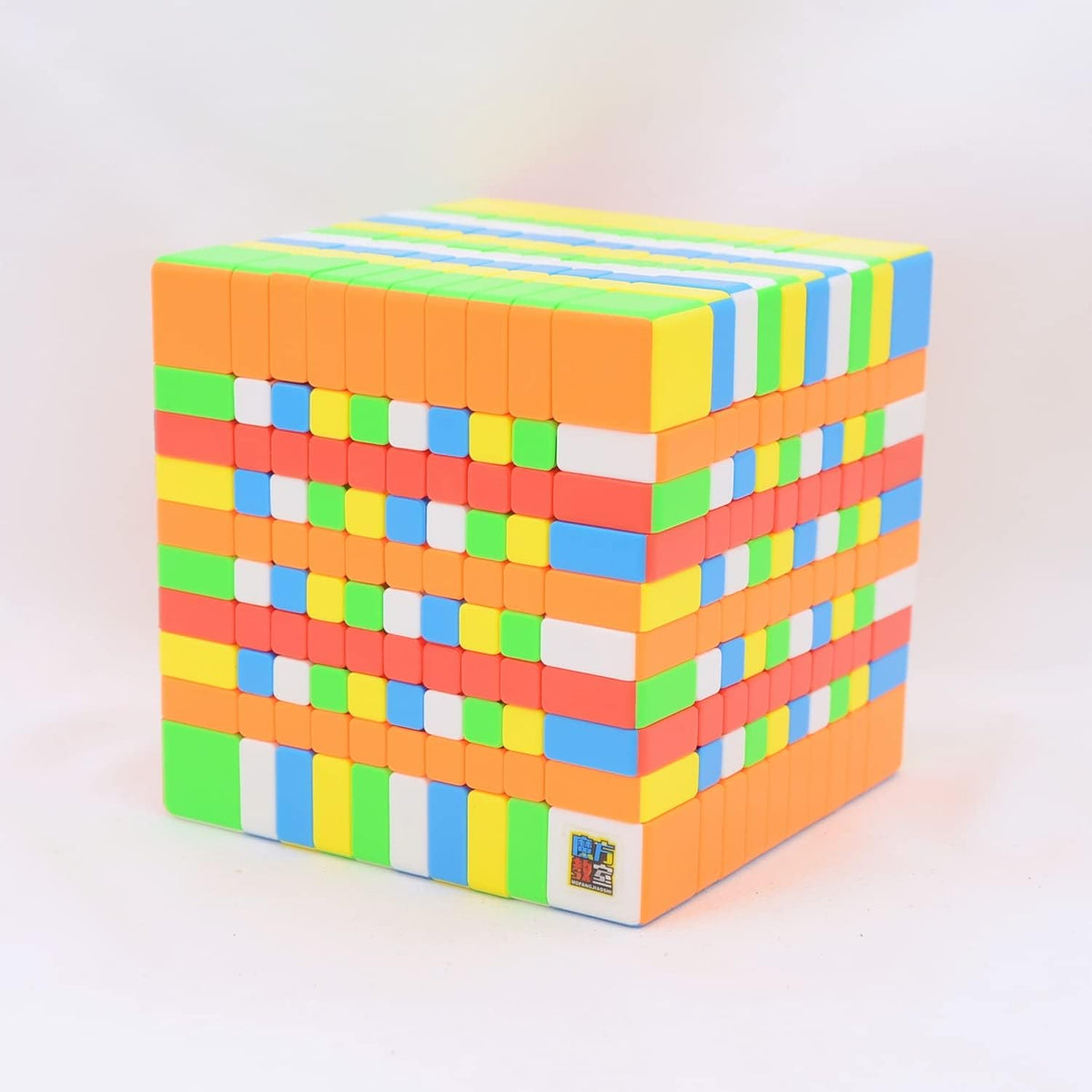 MoYu Meilong 9x9 stickerless speed cube, 74 mm puzzle with bright colored faces - view 19