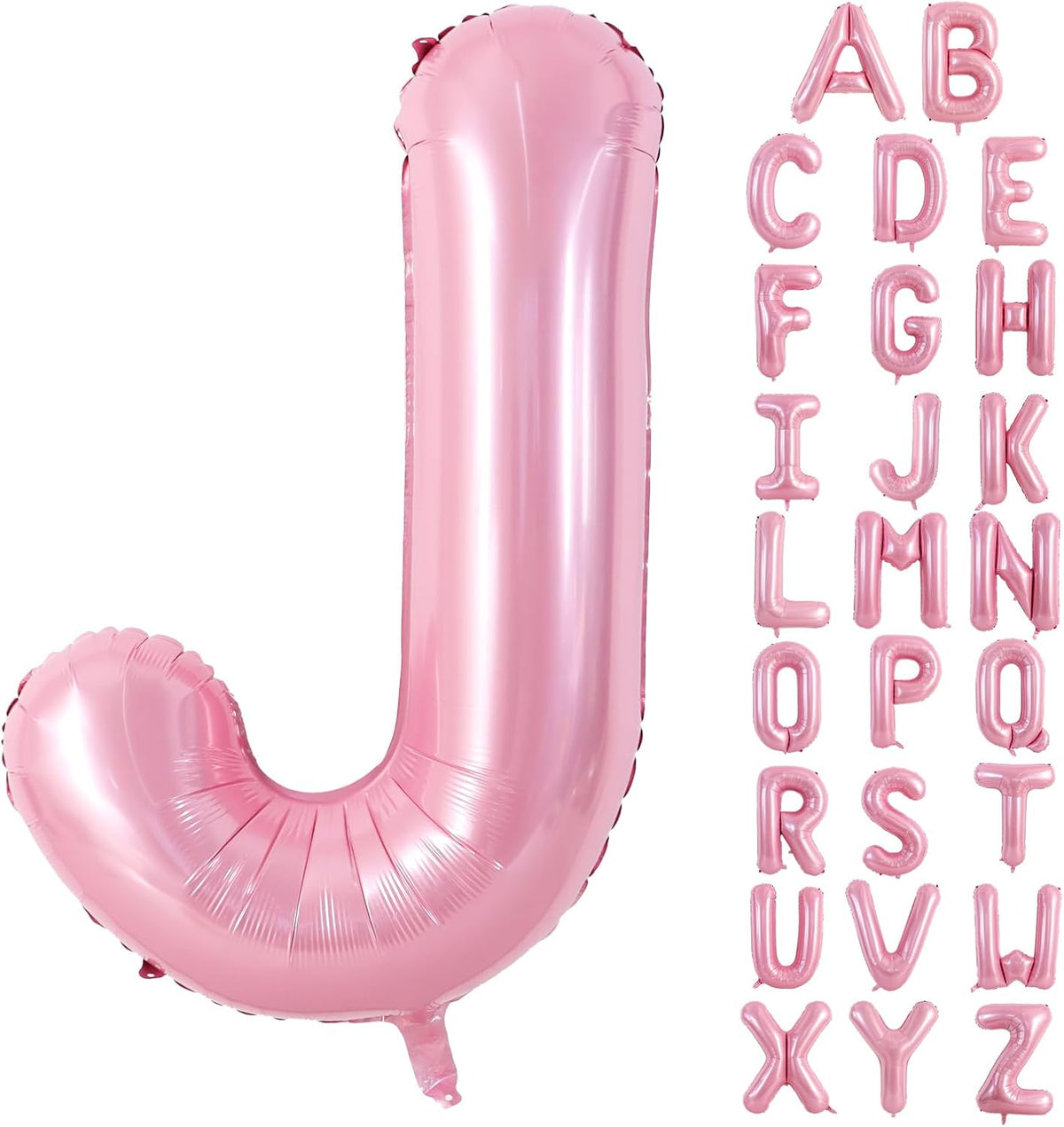 TONIFUL 40 inch black foil letter O balloon - view 4