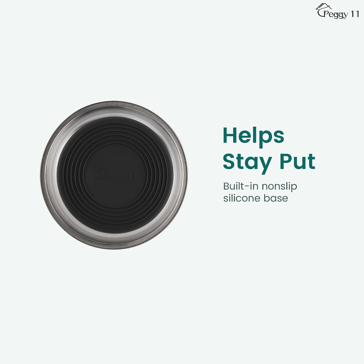 Lightweight Stainless Steel Cat Bowls, 1.8 US Cup Each - Single / 1.8 Cup - image 2