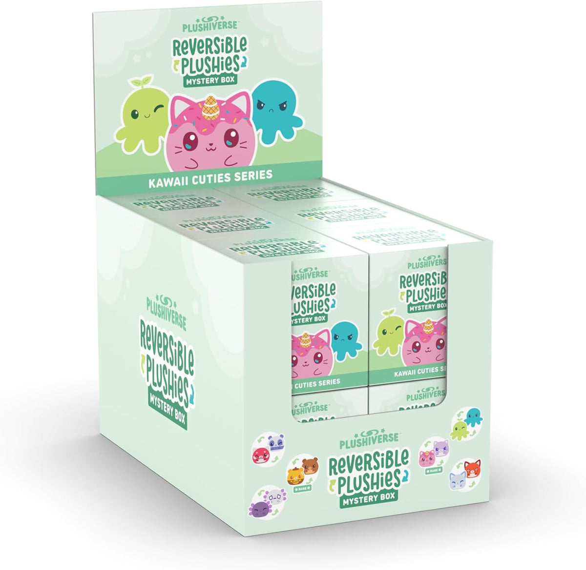 TeeTurtle Cute Cryptids Series 3 Inch Reversible Plushie Mystery Box – Fun for Kids & Family - Kawaii - image 3