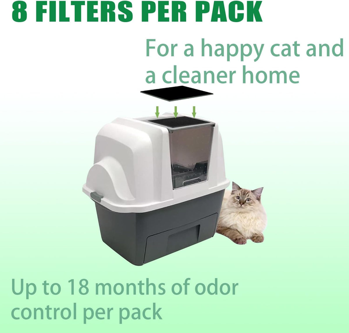 8Pcs Carbon Filters Compatible with LR 4 - 0.5IN VN Filters - image 4