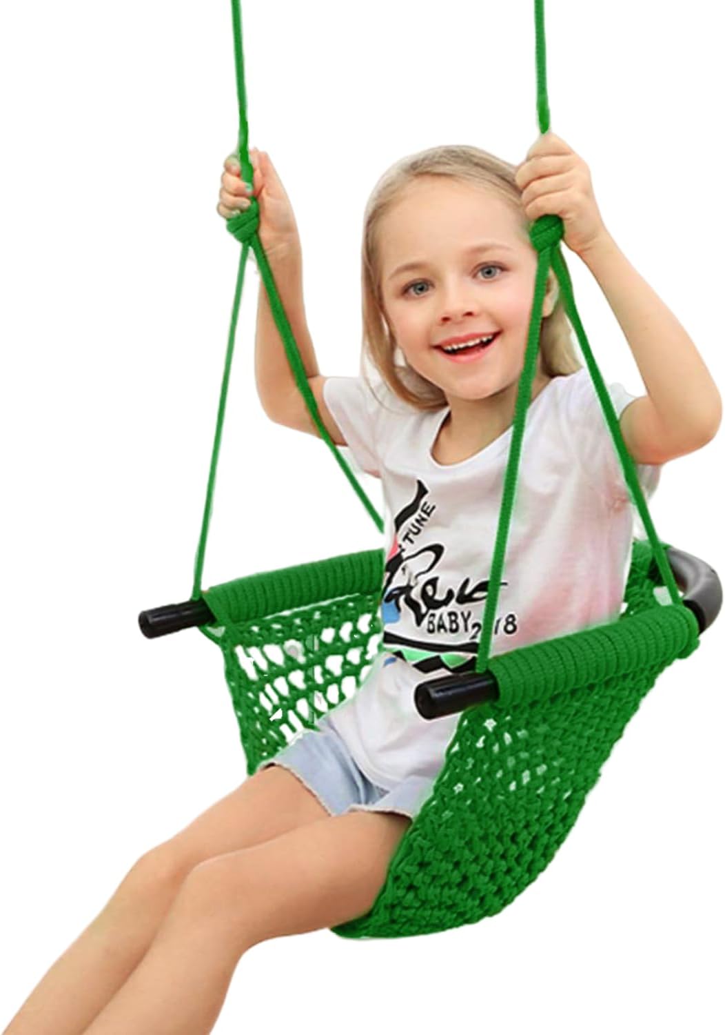 JKsmart Kids Net Swing Seat - Green / 1 Pack