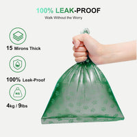 120Pcs Thick Dog Poop Bags Rolls - 1 Count (Pack of 240) - image 4