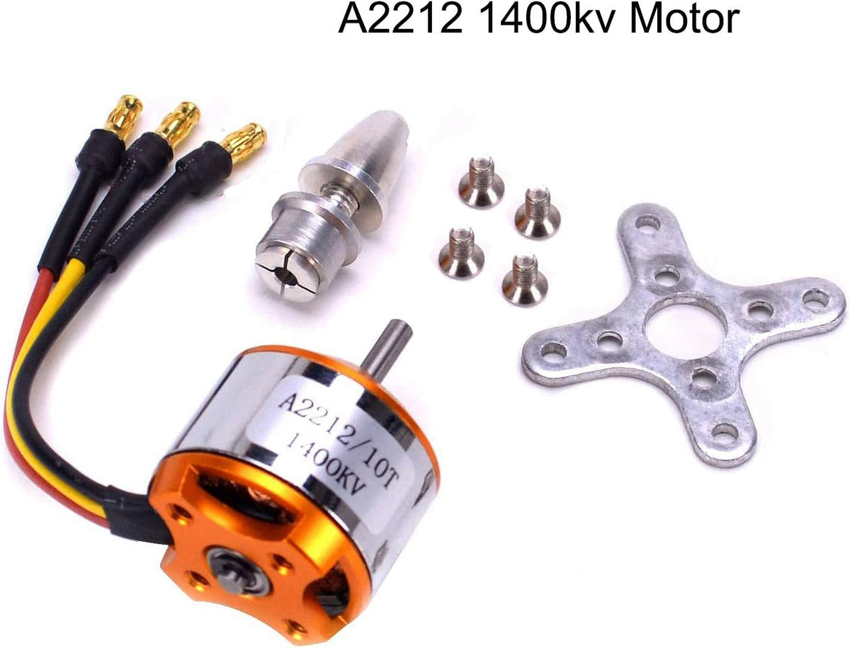 A2212 1400KV RC Brushless Motor 30A ESC Motor SG90 Micro Servo 8060 - image 2
