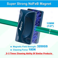 DaToo Aquarium Mini Magnetic Scrubber Scraper Small Fish Tank Cleaner - Standard - image 3