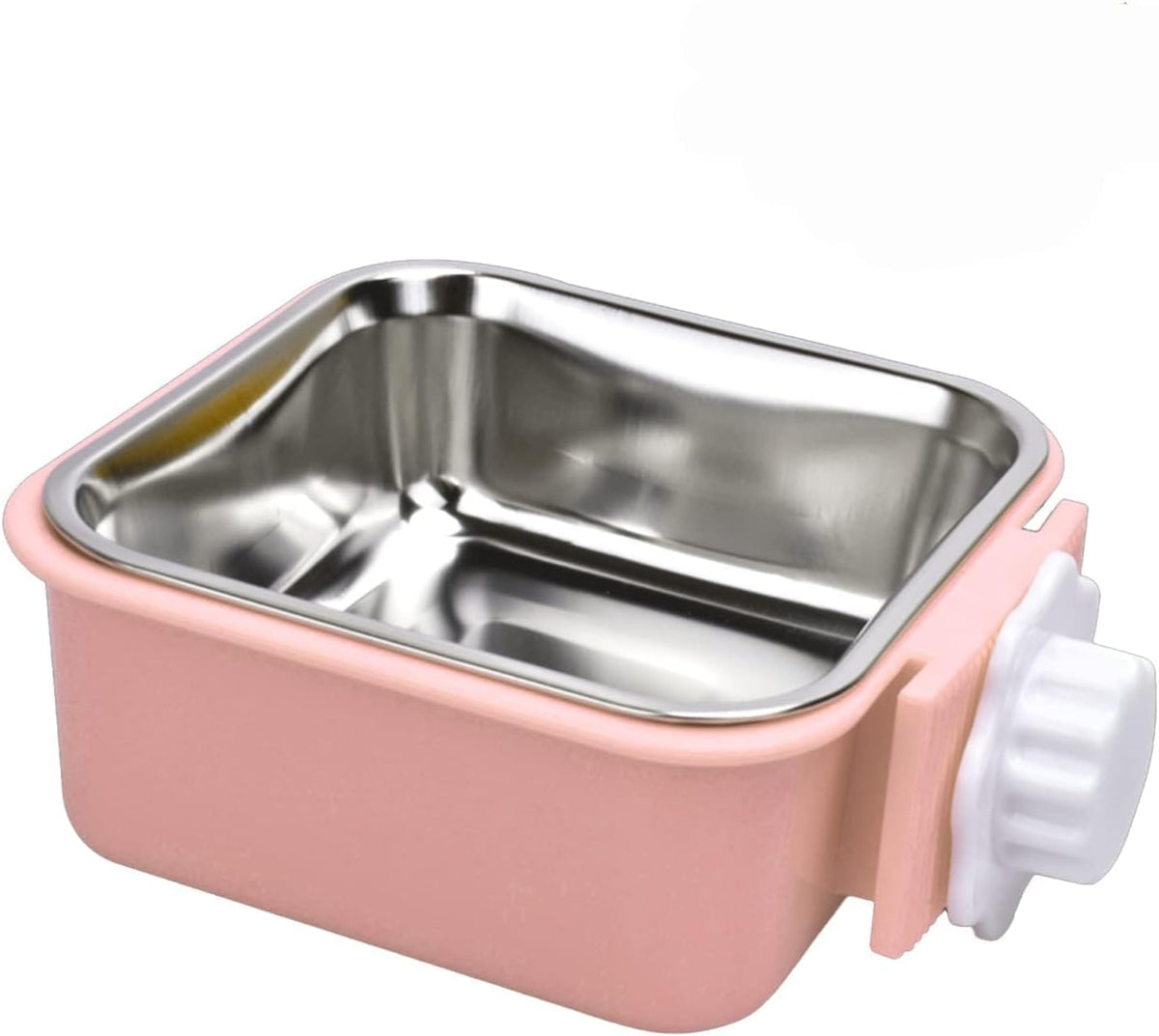 Pet Hanging Bowl for Crates - Pink
