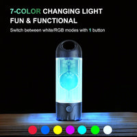 Tubasion 3-in-1 Dog Poop Bag Holder with Flashlight 7-Color - 1 Dispenser, 30 Bags - image 3
