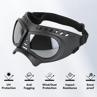Dog goggles sunglasses skull