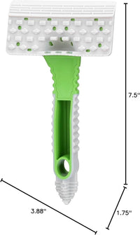 FurDozer X6 Pet Hair Remover & Auto Detailing Tool - Cat & Dog Hair Remover for Carpets, Car Interiors, Couches, Bedding, & Pet Furniture - Reusable Pet Hair Removal Tool for Cat and Dog Fur & Lint