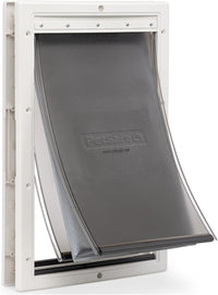 PetSafe Extreme Weather Plastic Pet Door - Plastic Frame / Large (Pack of 1)