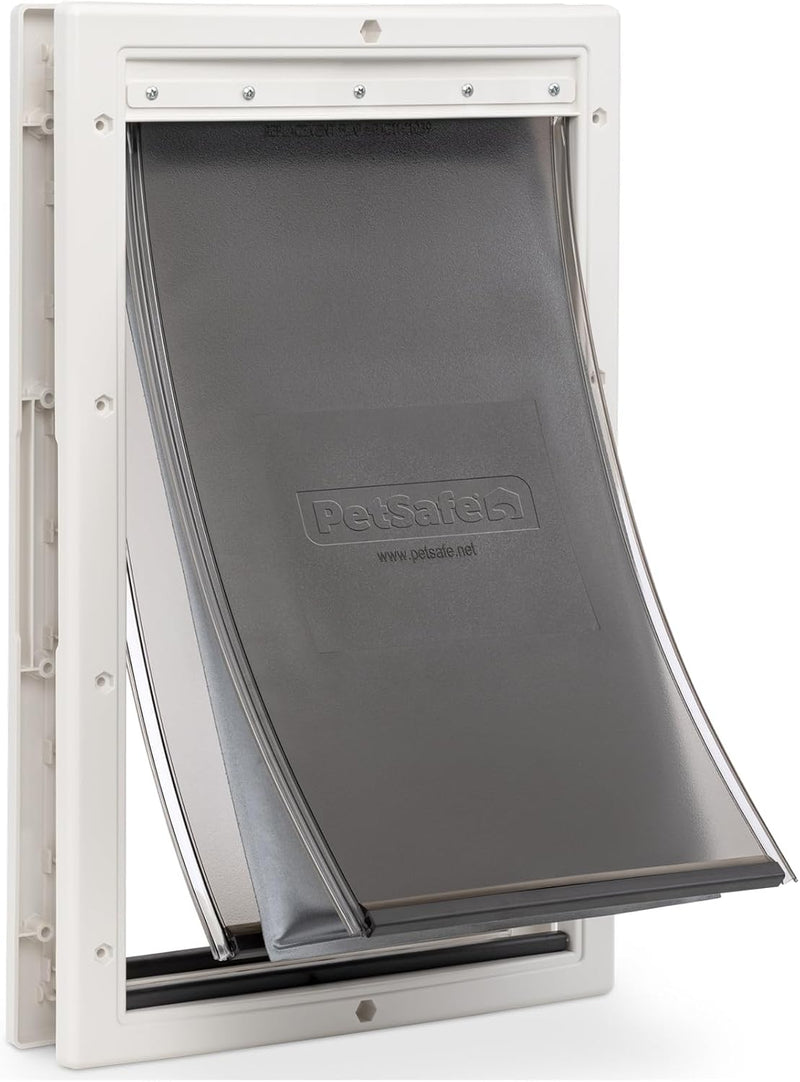 PetSafe Extreme Weather Plastic Pet Door - Plastic Frame / Large (Pack of 1)