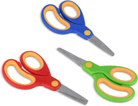 Kids Scissors 5"，5 Inch School Bulk Classroom Student Blunt Scissors – Fun for Kids & Family - 36 - image 4