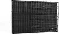 Amazon Basics Portable, Foldable Metal Wire Small Dog Crate with Removable Tray, Divider Panel - 42.0"L x 28.0"W x 30.0"H / Single Door w/ Divider - image 4