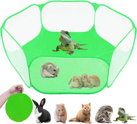 Small Animals Tent, Reptiles Cage - Cool green