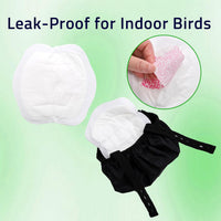 Adjustable Chicken Harness Diaper - Small / Red - image 4
