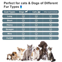 Cat Steam Brush, 3-in-1 Self-Cleaning Pet Grooming Tool with Water Spray, Shedding & Massage Comb for Long & Short Hair Cats and Dogs