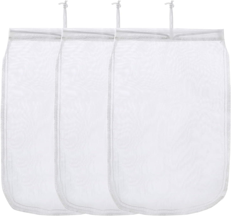 Aquarium Extra Fine Media Filter Bag 7.5"*3.6" 3 Pack – Essentials for Fish - 12"*8" (3 pack)