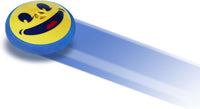 Rechargeable Hover Air Hockey Puck and Paddles - blue - image 3