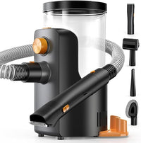 Dog Grooming Vacuum, 4.5L Extra-Large Dust Cup Dog Grooming Kit, 14000Pa High-Suction Pet Groomer with Clippers, Low-Noise All-in-One Shedding Control Set for Home Use