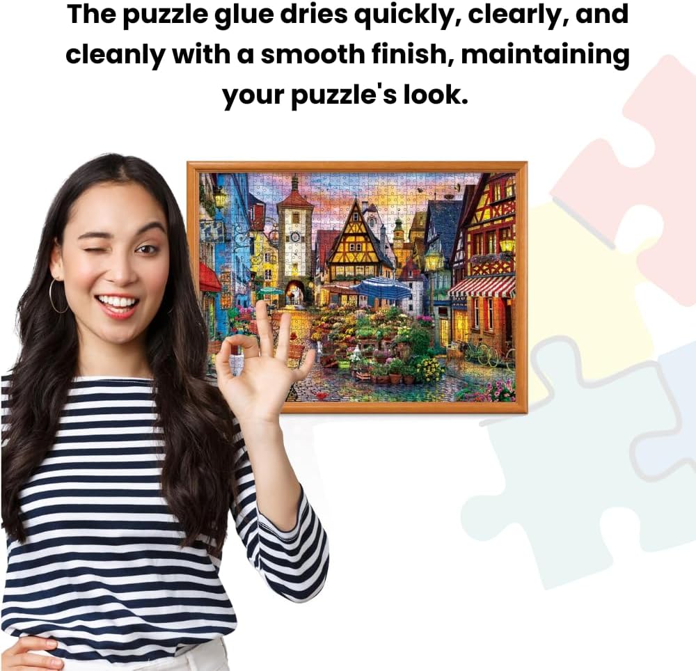 MasterPieces, Puzzle Glue with Wide Plastic Spreader - 2-Pack with Applicator - image 4
