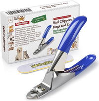 Dog Cat Pets Nail Clippers - Blue