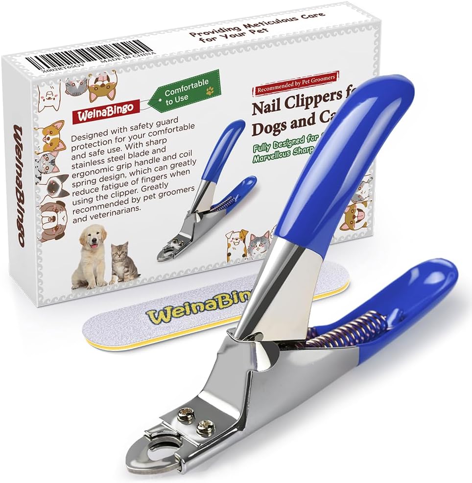 Dog Cat Pets Nail Clippers - Blue