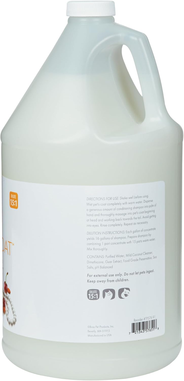 Top Performance GloCoat Conditioning Dog Shampoo - Gallon - image 2